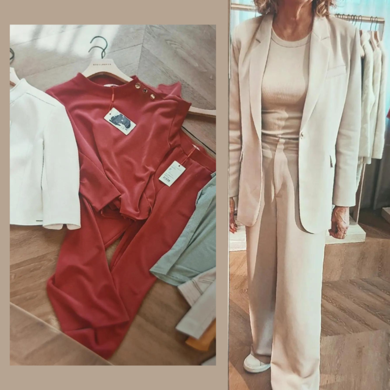 Comfy in stijl / sportief chic, broekpak rino en Pelle