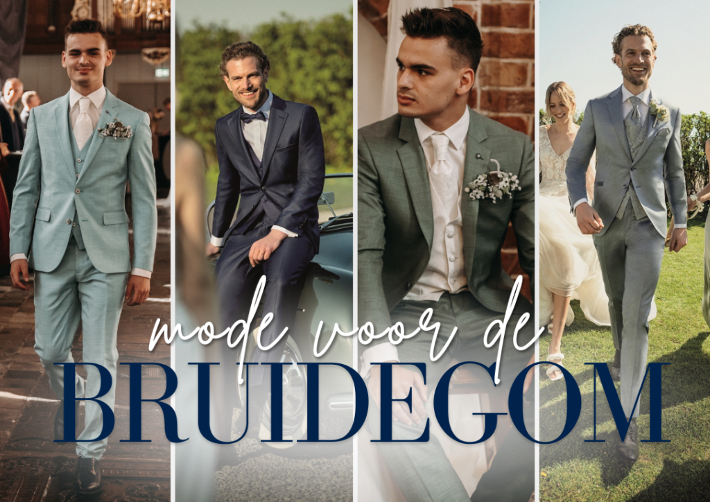 Trends 2024 - trouwmode voor de bruidegom bij Dijkstra Mode