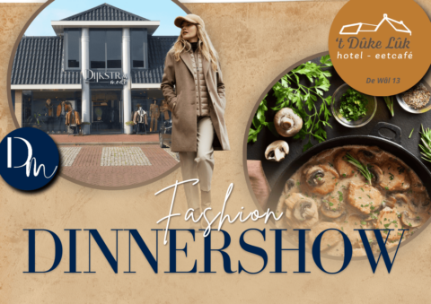 Fashion Dinner show Modeshow dijkstra Mode Duke luk Veenwouden 8 oktober 2024
