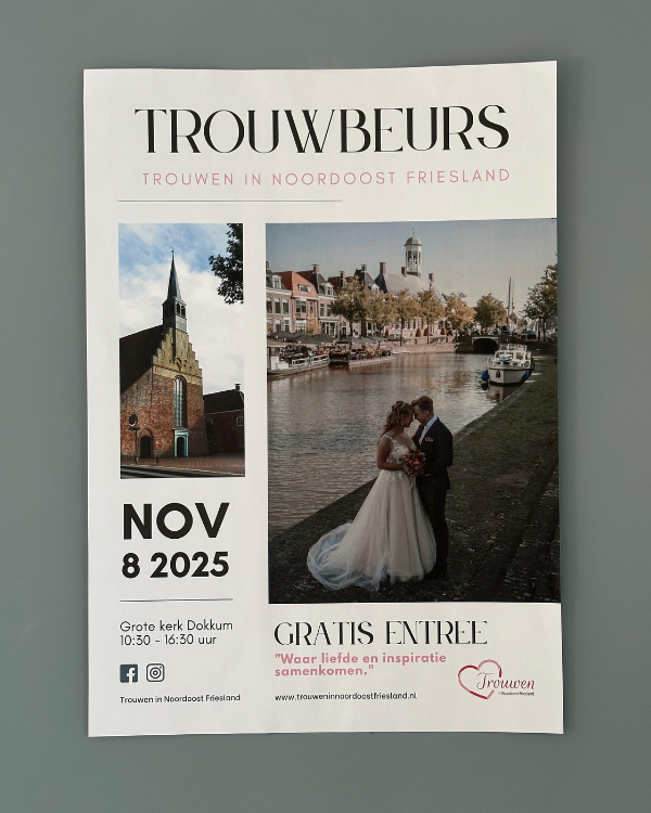 Trouwbeurs 8 november 2025 bruidegom - Dokkum