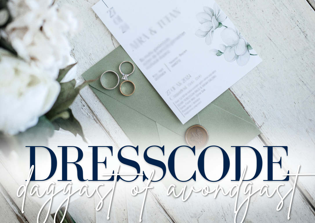 Wat draag je als daggast op een bruiloft? - Dresscode