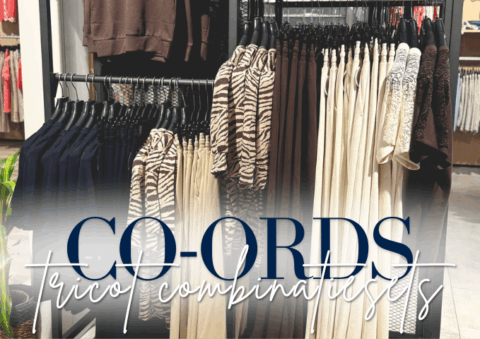 Co-ords combinatiesets tricot sweatstof Soyaconcept bij Dijkstra Mode