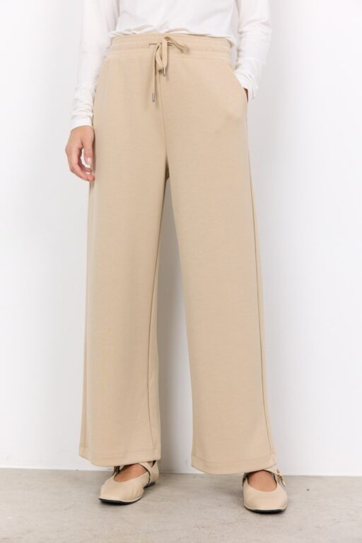Soyaconcept print tricot broek culotte stretch.