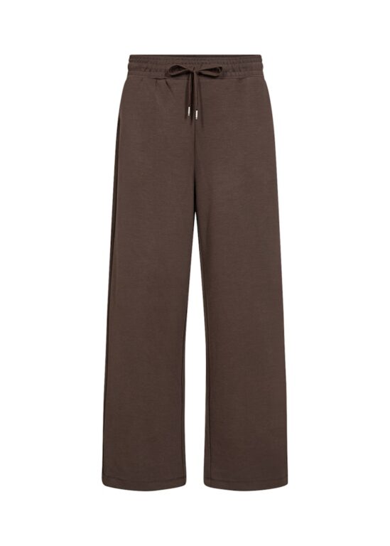 Soyaconcept tricot culotte stretch broek bruin donkerbruin