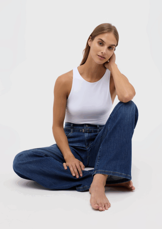 Angels jeans Liz Worker wijde broek Dijkstra Mode