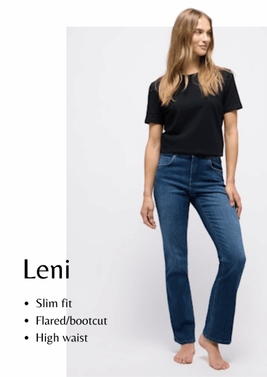 Leni angels jeans flair broeken dijkstra mode feanwalden