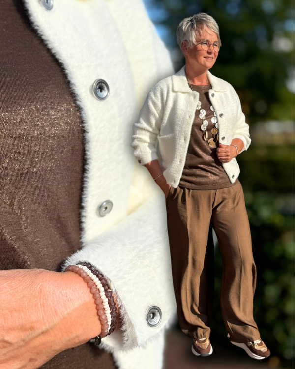 Modetrend 2025 najaarsmod wintermode geisha rino en pelle chocoladebruin