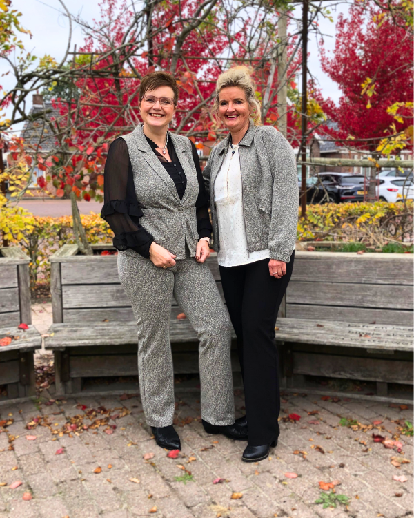 Modedagen modeflitsen co-ord Dreamstar pak grijsprint