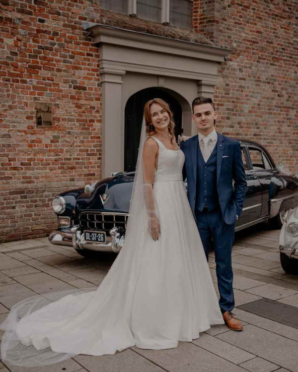 Trouwbeurs friesland - trouwen in noordoostfriesland Dijkstra Mode bruidegom trouwkostuum