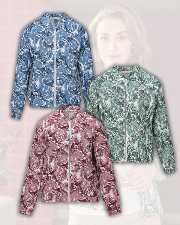 Dreamstar brokaat retro bomberjasje rits collectie 2026 voorjaarsmode zomermode Dijkstra Mode feanwalden