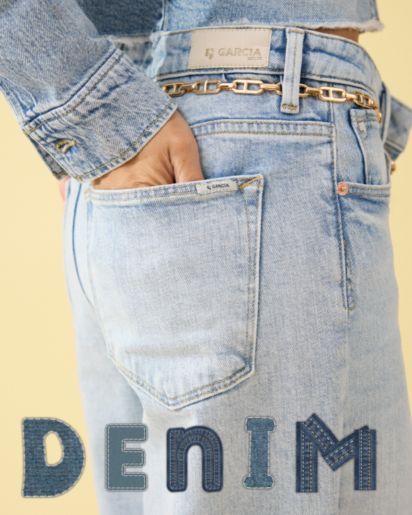 Denim jeans Celia garcia rechte jeans straight broek spijkerstof TRENDS 2026