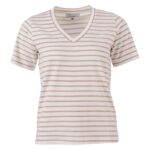 T-shirt V-hals streep