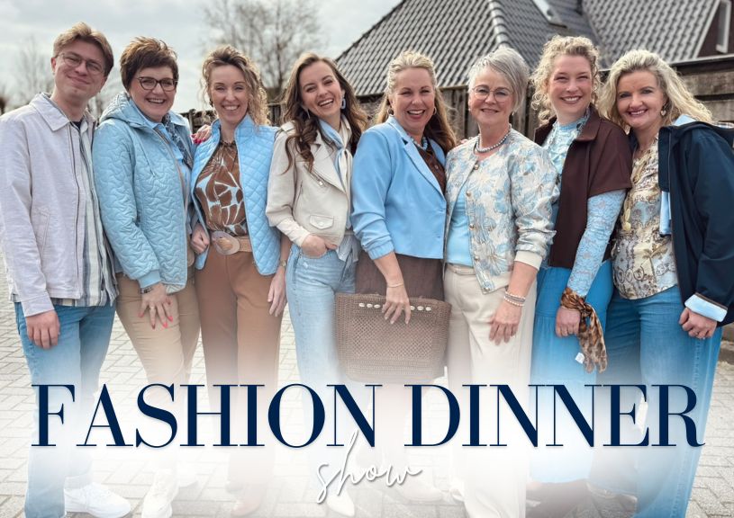 Fashion Dinner show mannequins modeshow Dûke Lûk Feanwâlden. Modetrends 2026